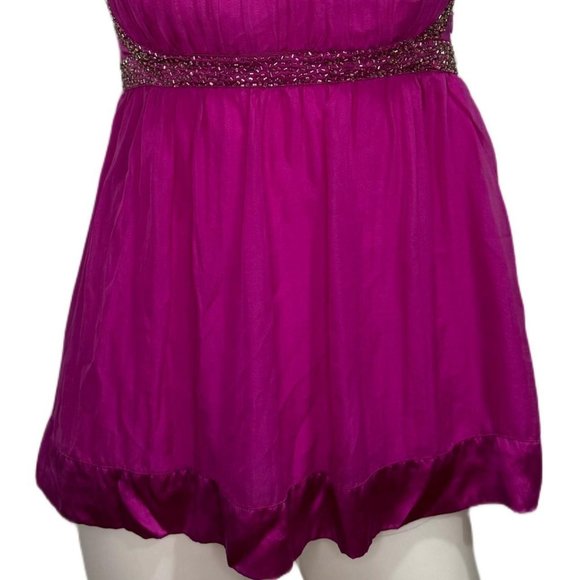 Vintage Y2k Bebe Babydoll Mesh Blouse - Picture 3 of 8